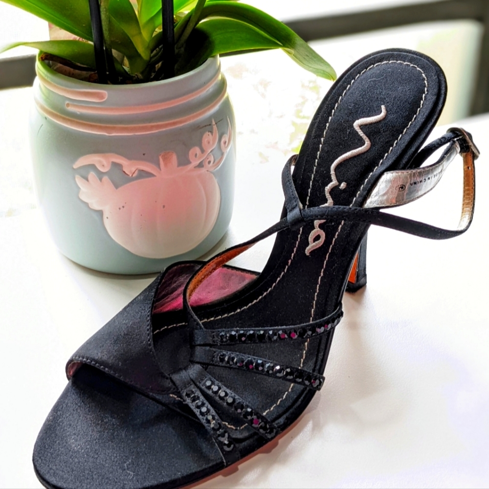 Black Nina Heels